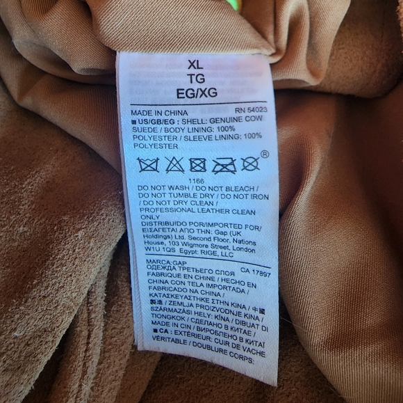 Suede Moto Jacket - Picture 3 of 3